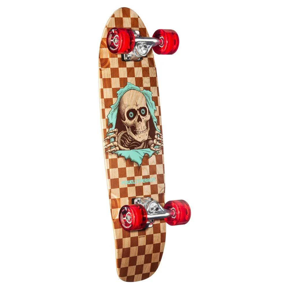 POWELL PERALTA 'Natural Checker Ripper' Sidewalk Surfer
