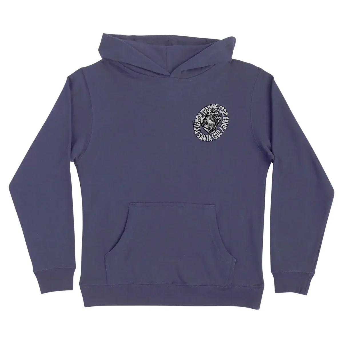 Santa Cruz Pokémon TCG Hand youth hoodie with small front chest graphic