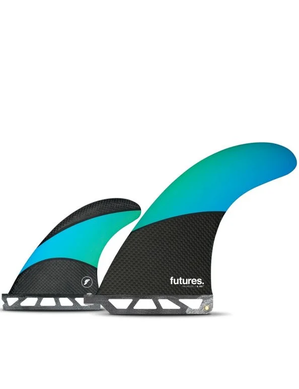 Futures Techflex 6.88 2 + 1 Fins - Green