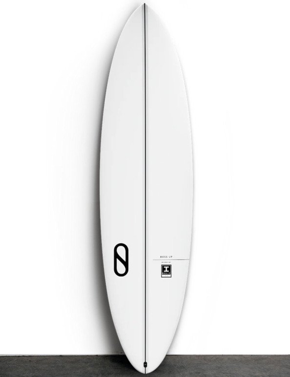 Firewire Ibolic Boss Up surfboard  Futures - White