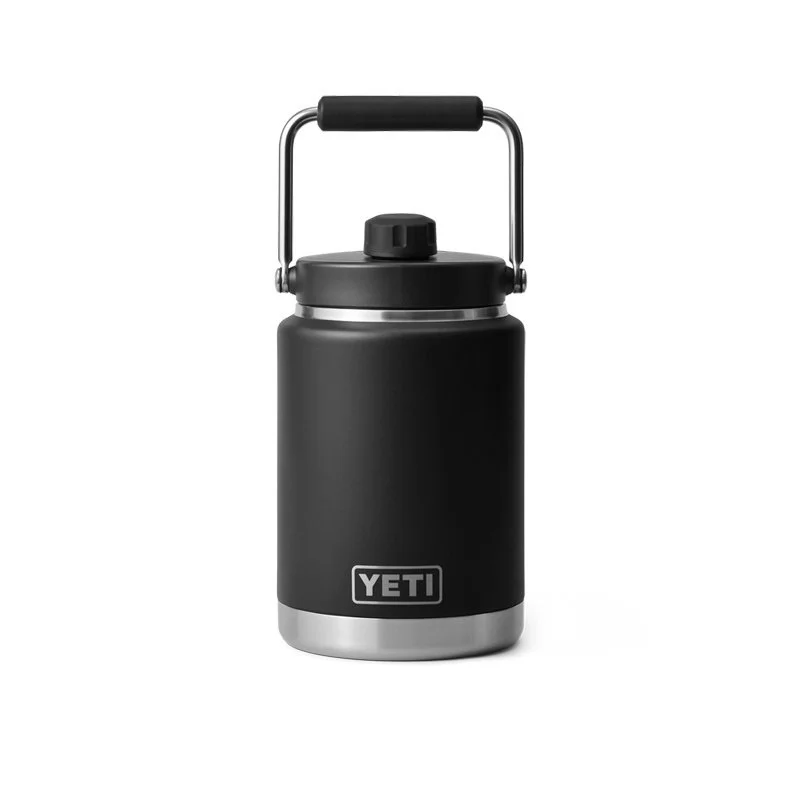 YETI Rambler Half Gallon Jug Black