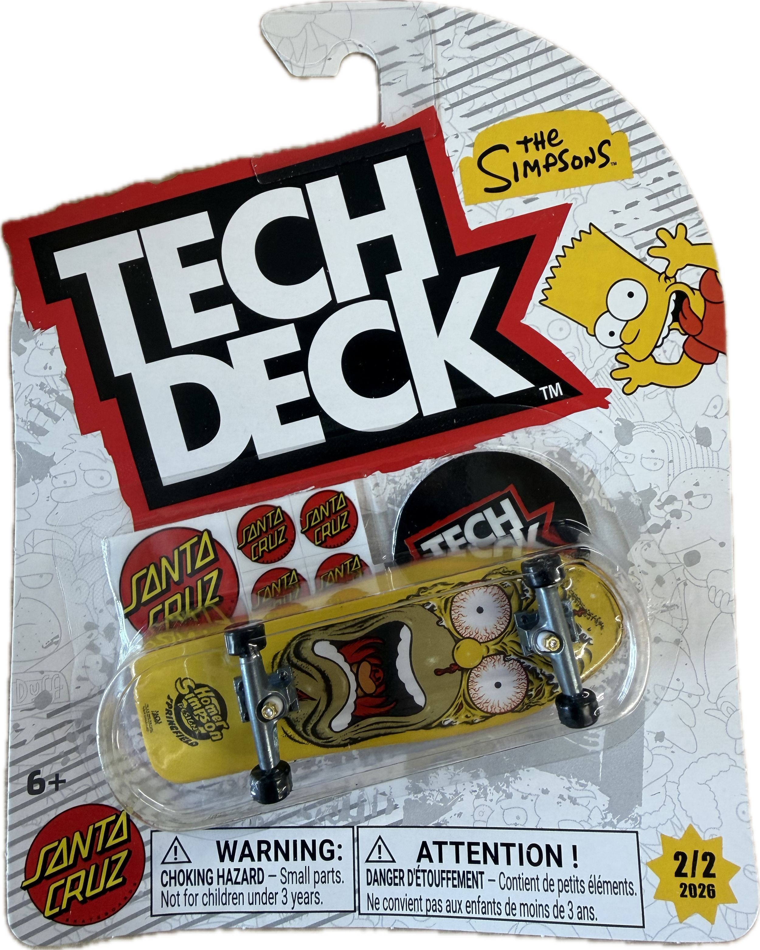 Tech Deck The Simpsons  Santa Cruz