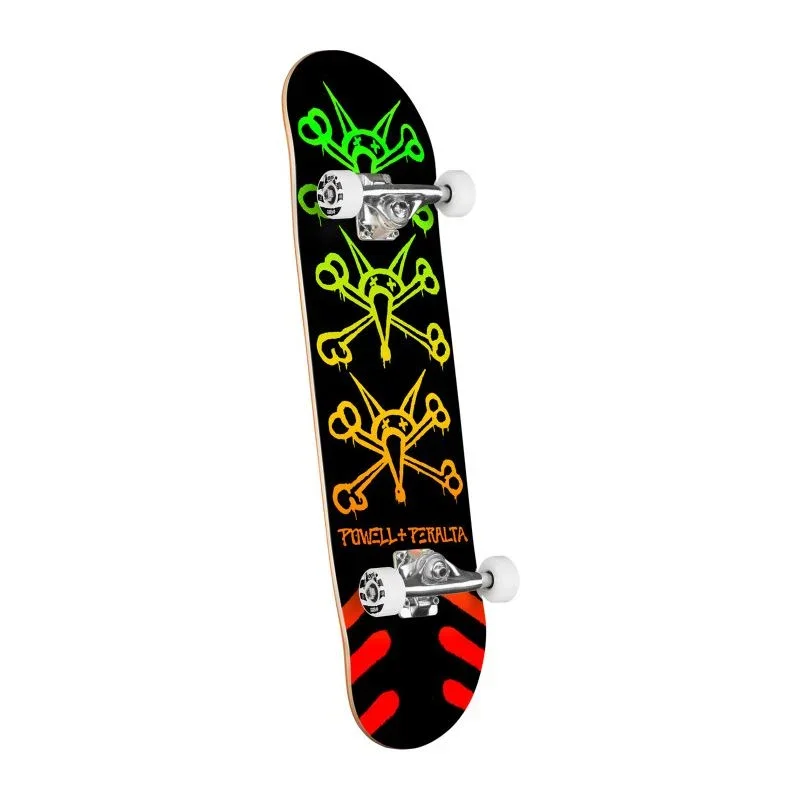 POWELL PERALTA 'VATO RATS' RASTA FADE COMPLETE SKATEBOARD - 8.0"