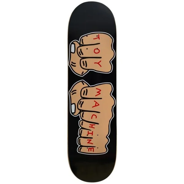 Toy Machine Fists Skateboard Deck 8.5"