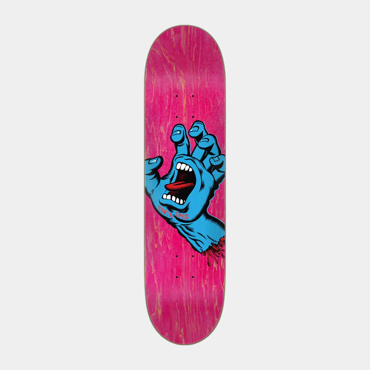 Santa Cruz Screaming Hand Skateboard Deck 7.80