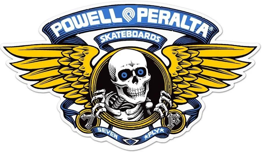 POWELL PERALTA Winged Ripper Sticker