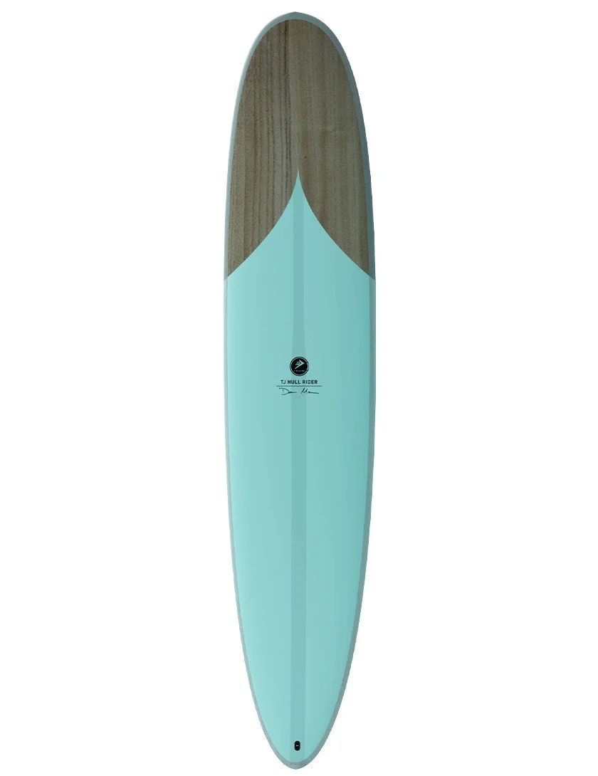 Firewire Helium TJ Hull Rider Surfboard 9ft 6 Futures 2 + 1 - Resin Tint