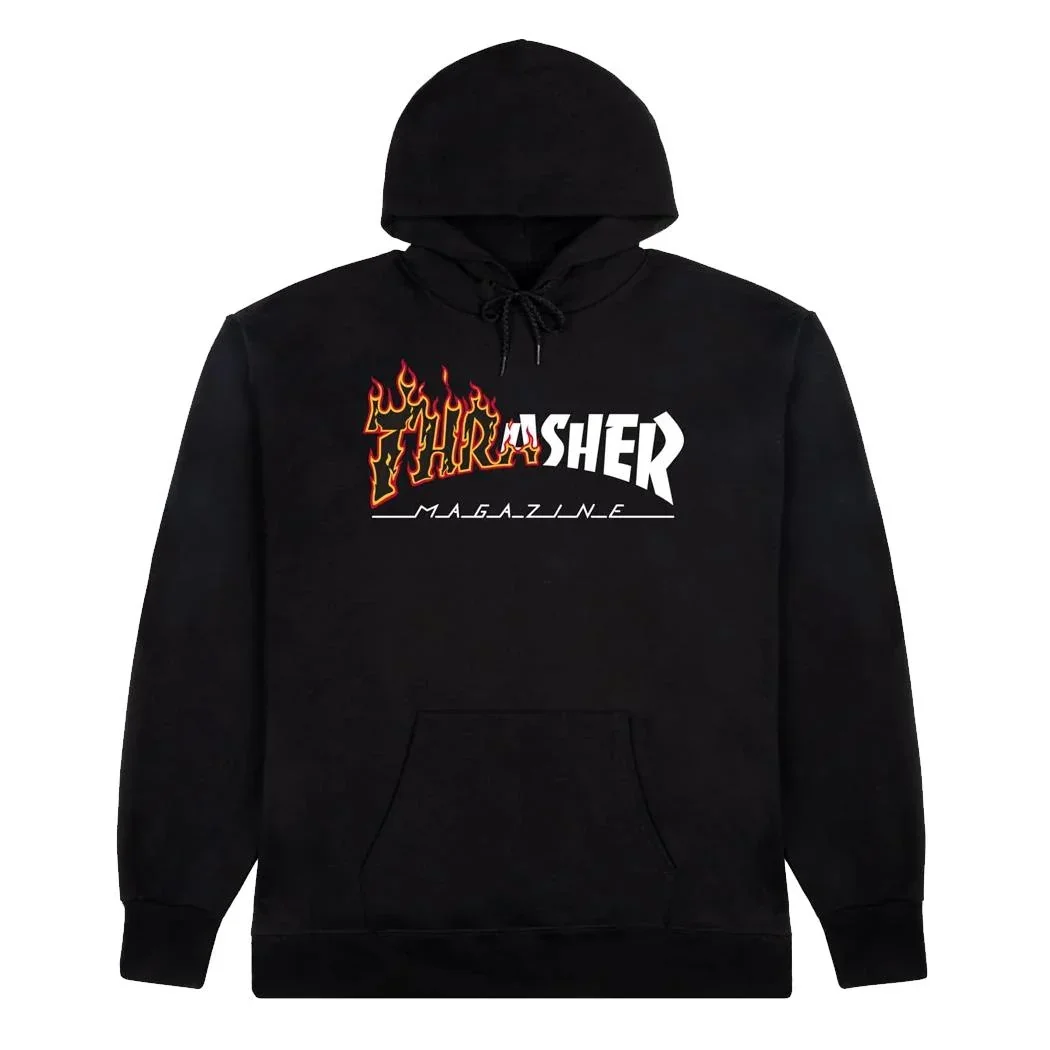 Thrasher Magazine Ignite Hooded Sweatshirt Black