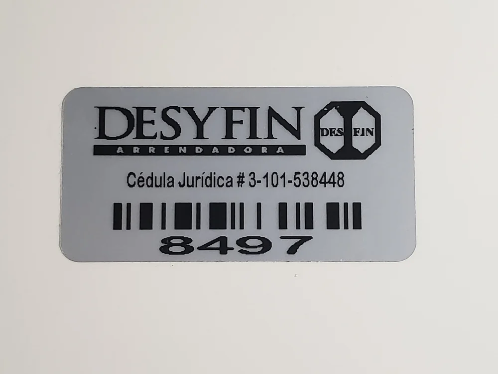 Placa de aluminio fotoanodizado Desyfin