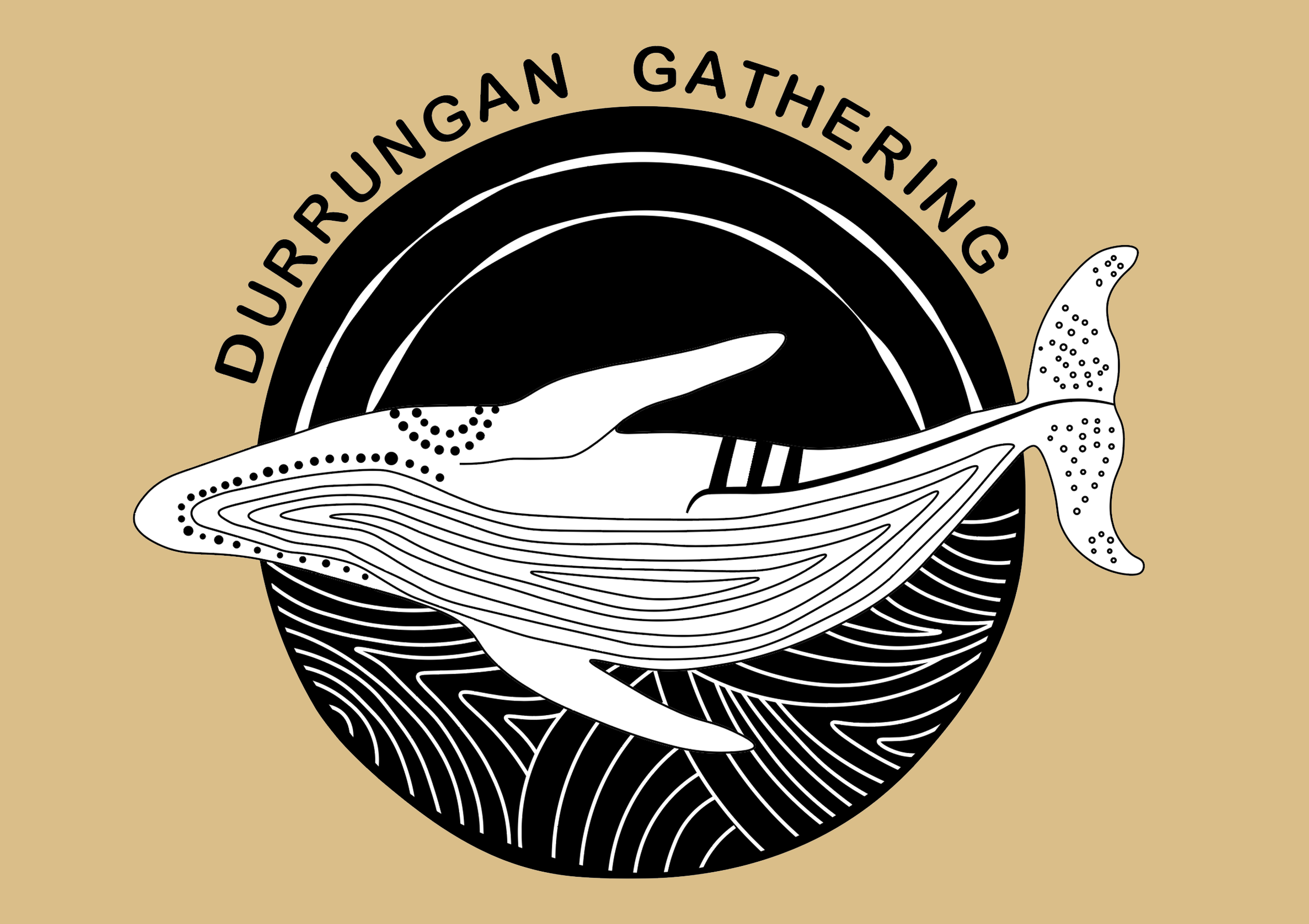 Durrungan Gathering 2026 – Whale Dreaming Festival — event artwork, Norah Head, NSW