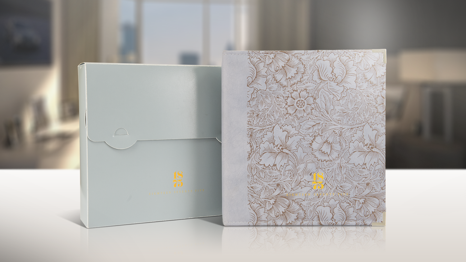 Bespoke Dandara presentation boxes and document folios