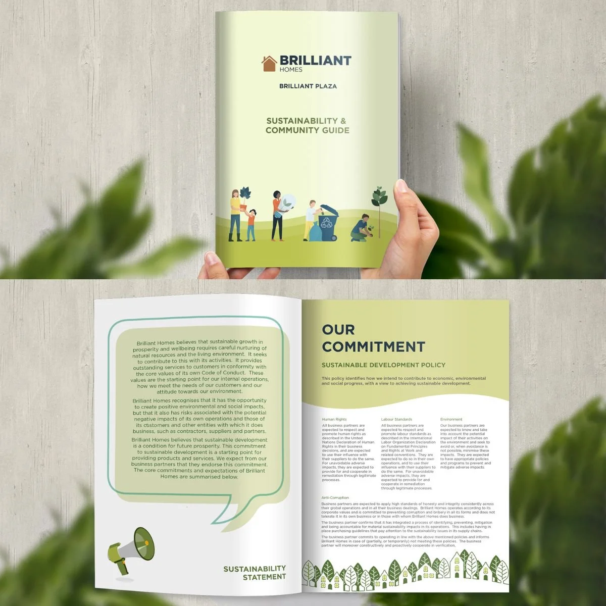 Development specific Sustainability Guides written and created by Classic Folios.