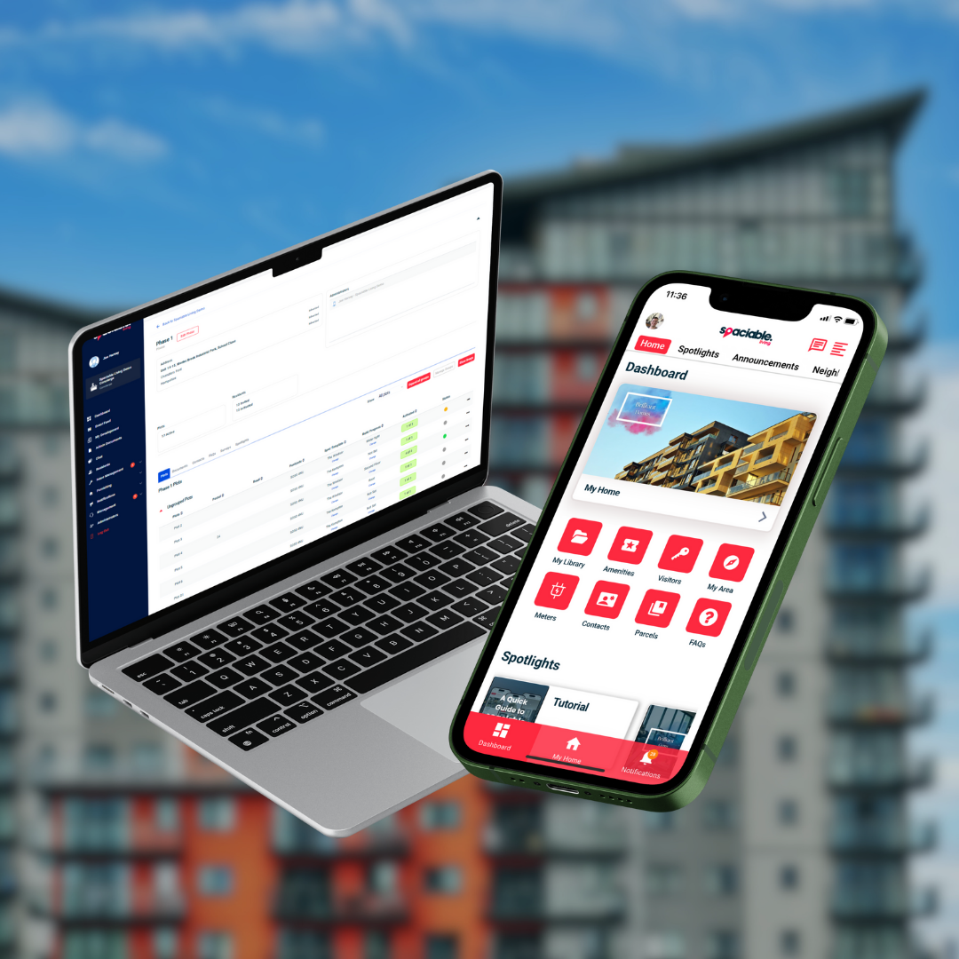 Spaciable review quote showing homeowner and administrator benefits