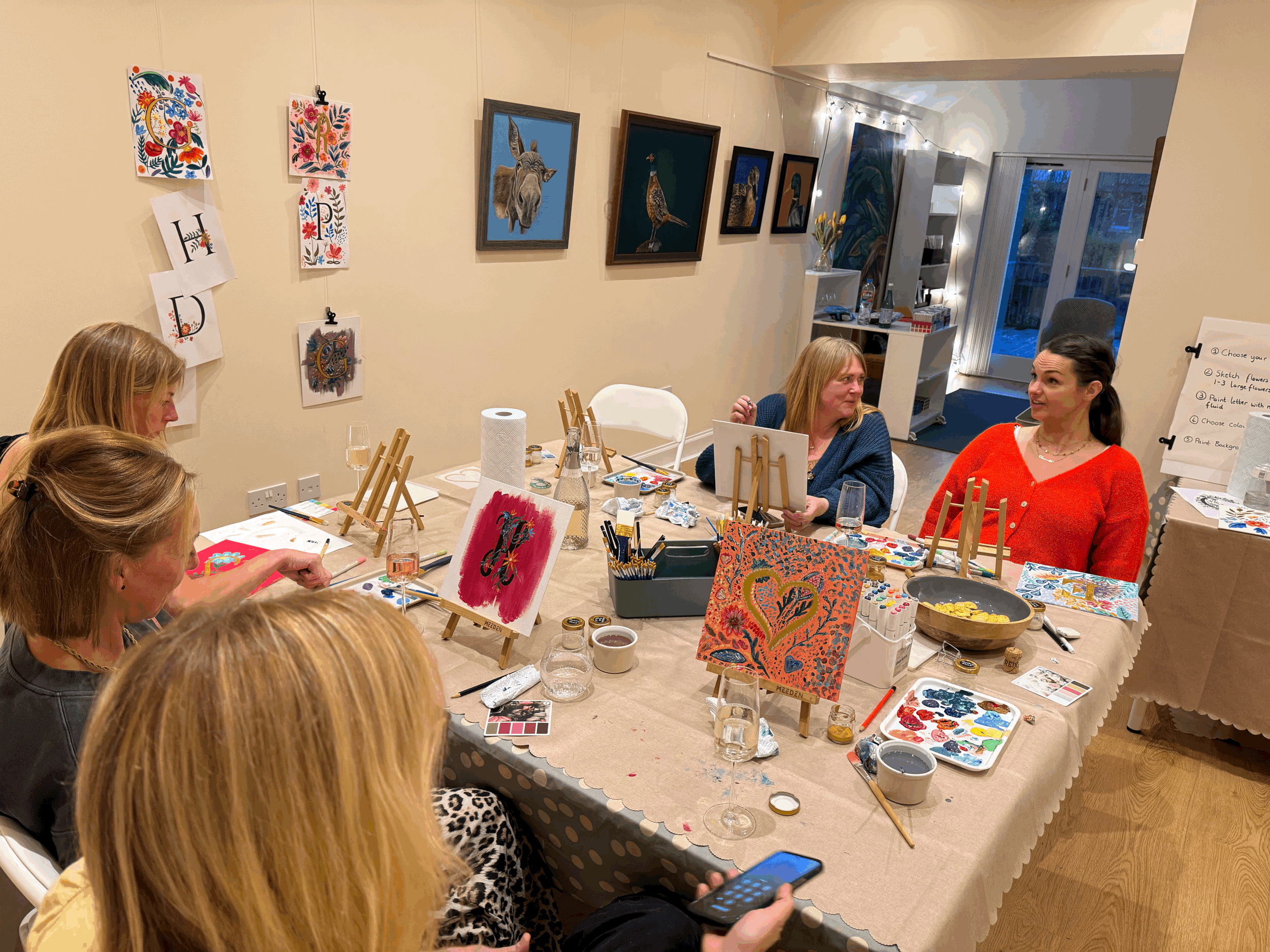 Paint and Sip Evening