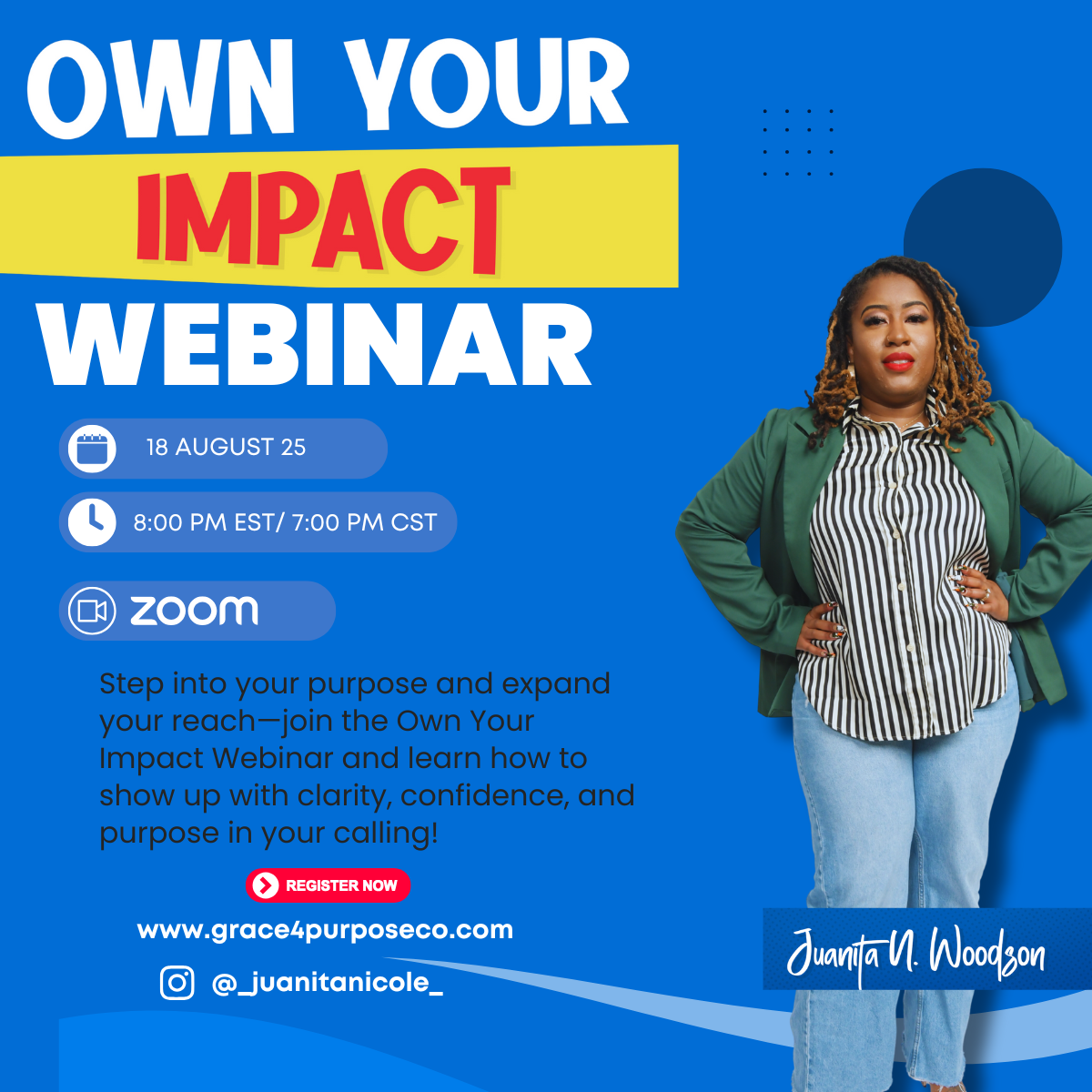 Own Your Impact Webinar