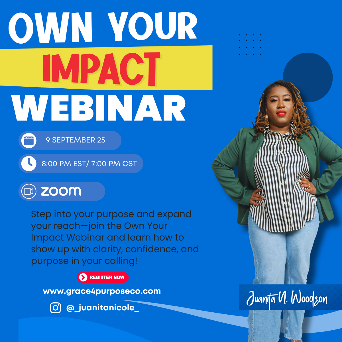 Own Your Impact Webinar