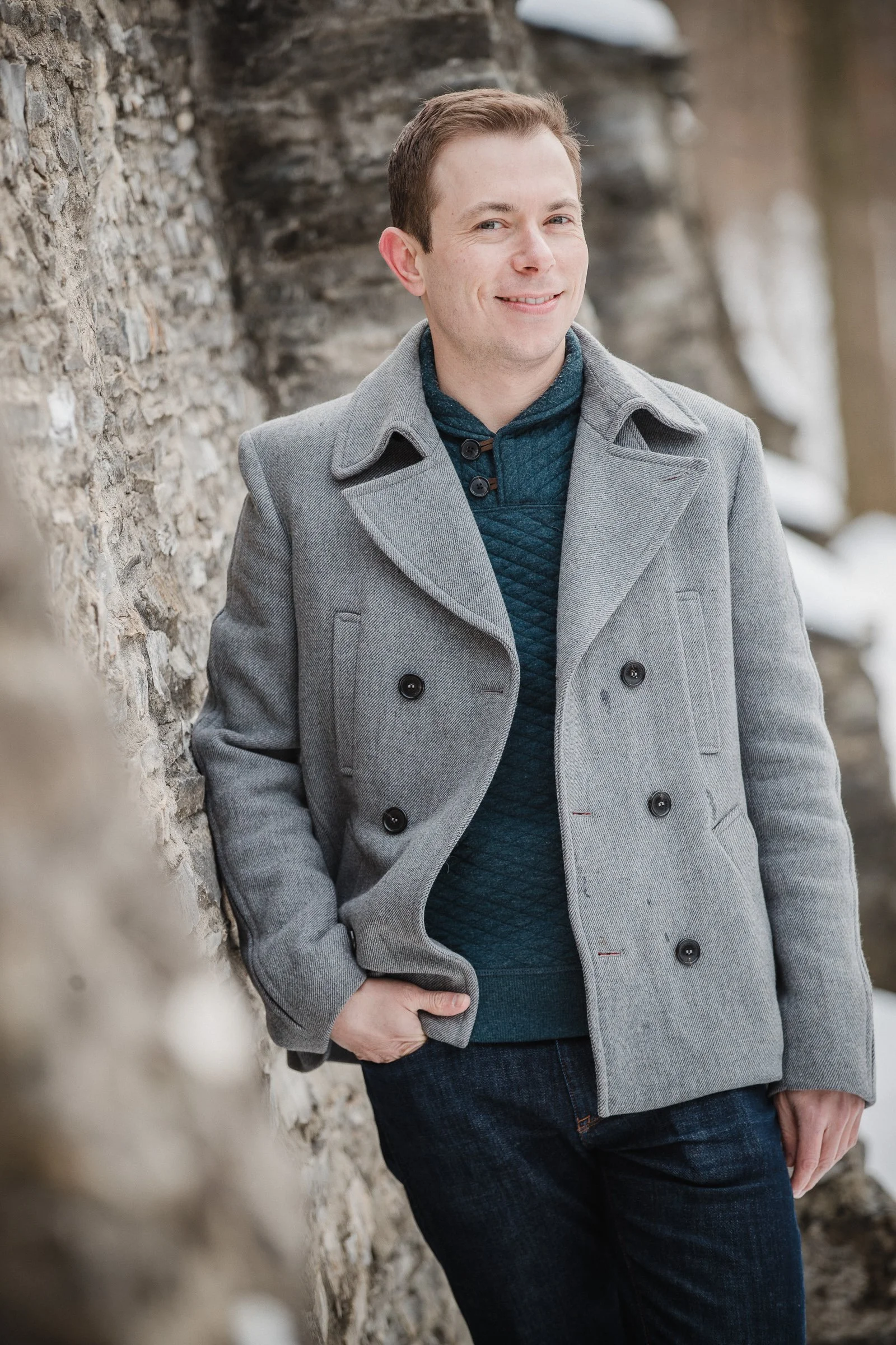 Kevin and Pam's Winter Engagement Photography — Professional ...