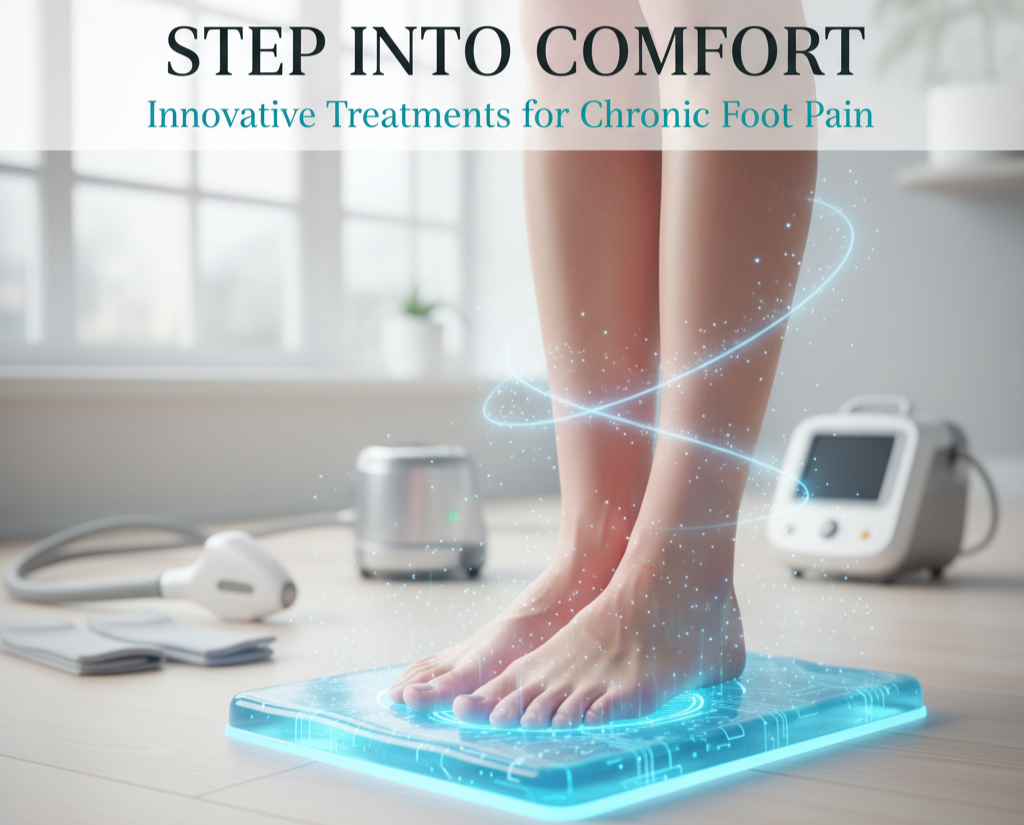 Step Into Comfort: Innovative Treatments for Chronic Foot Pain