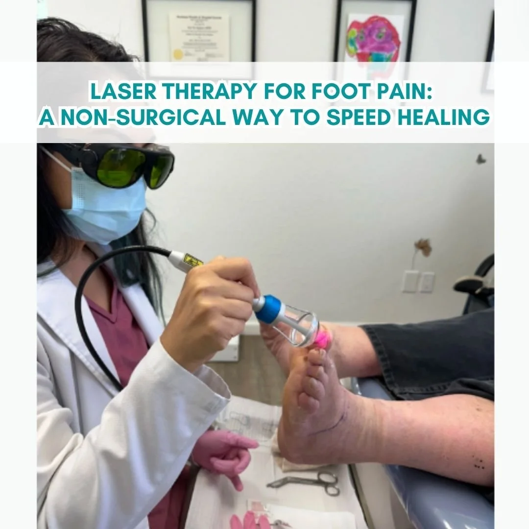 Laser Therapy for Foot Pain: A Non-Surgical Way to Speed Healing