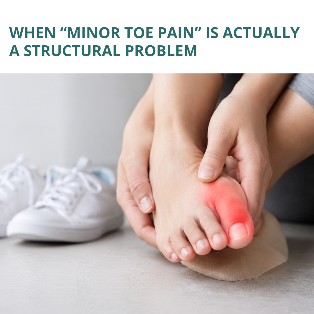 When “Minor Toe Pain” Is Actually a Structural Problem