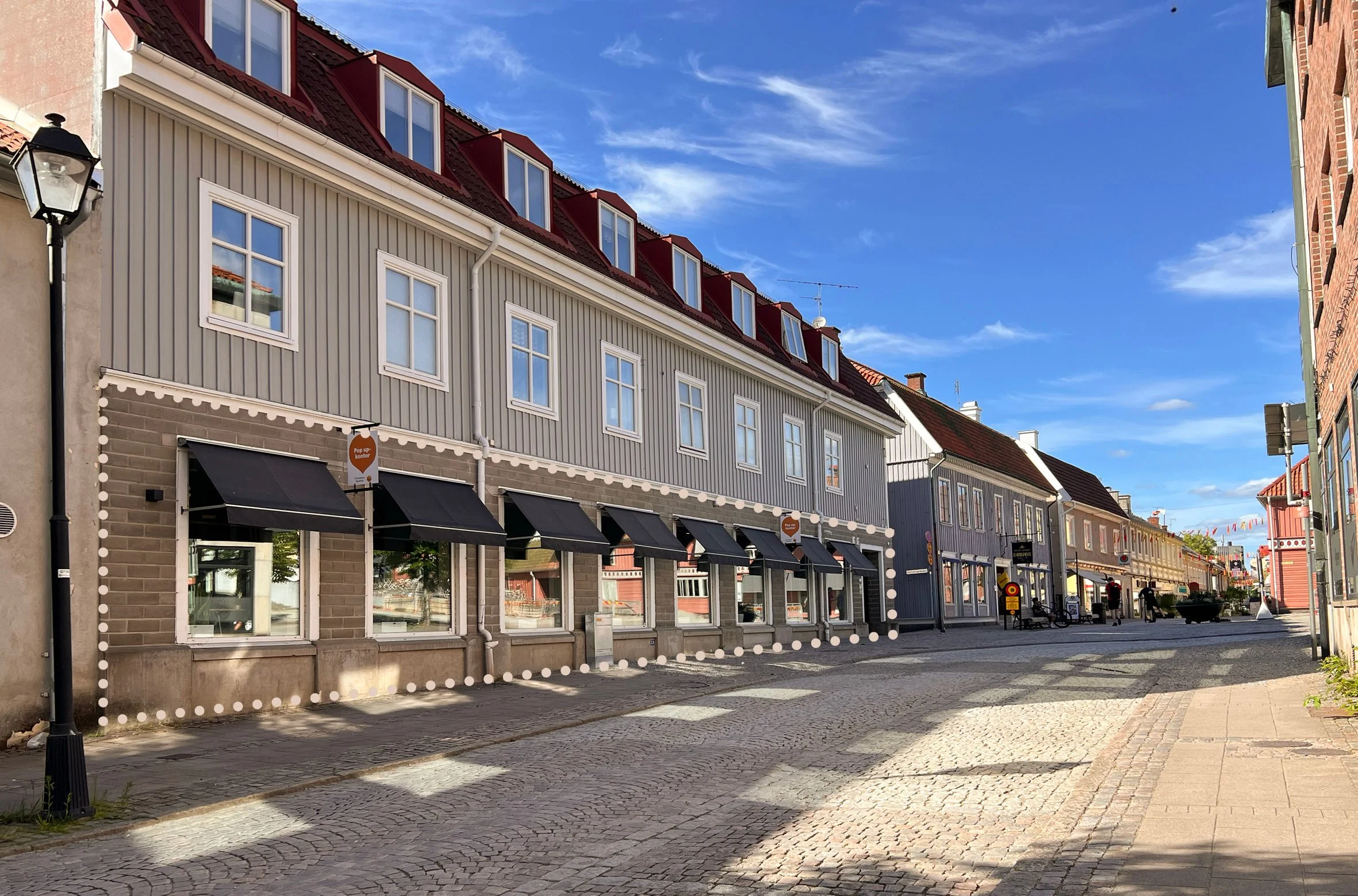 Fint läge för butik eller kontor på Gågatan