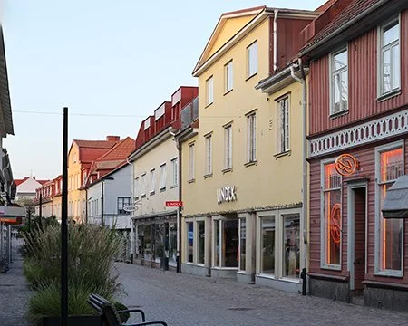 Hyr butik på gågatan i Ulricehamn