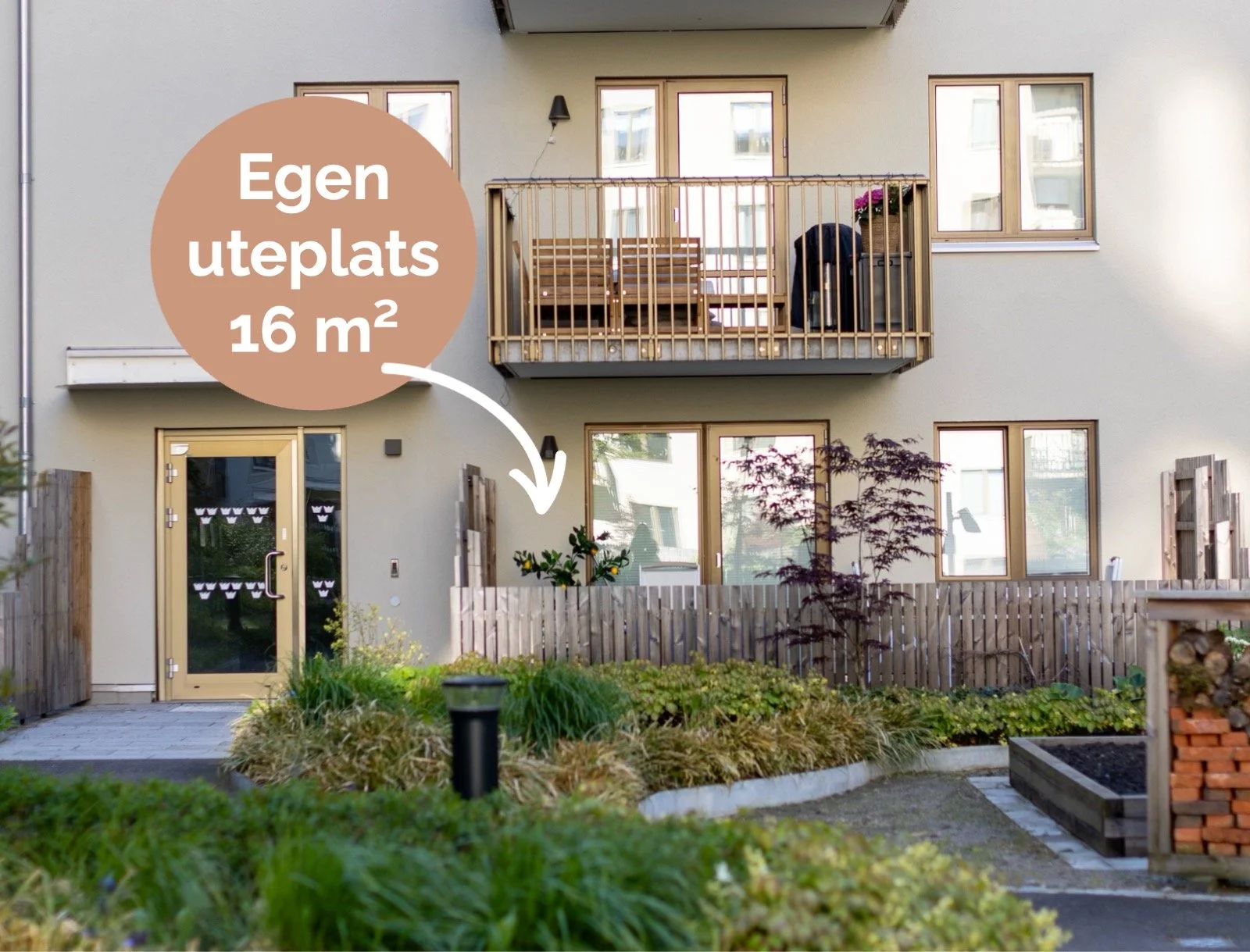 Fin nyproducerad lägenhet i Borås