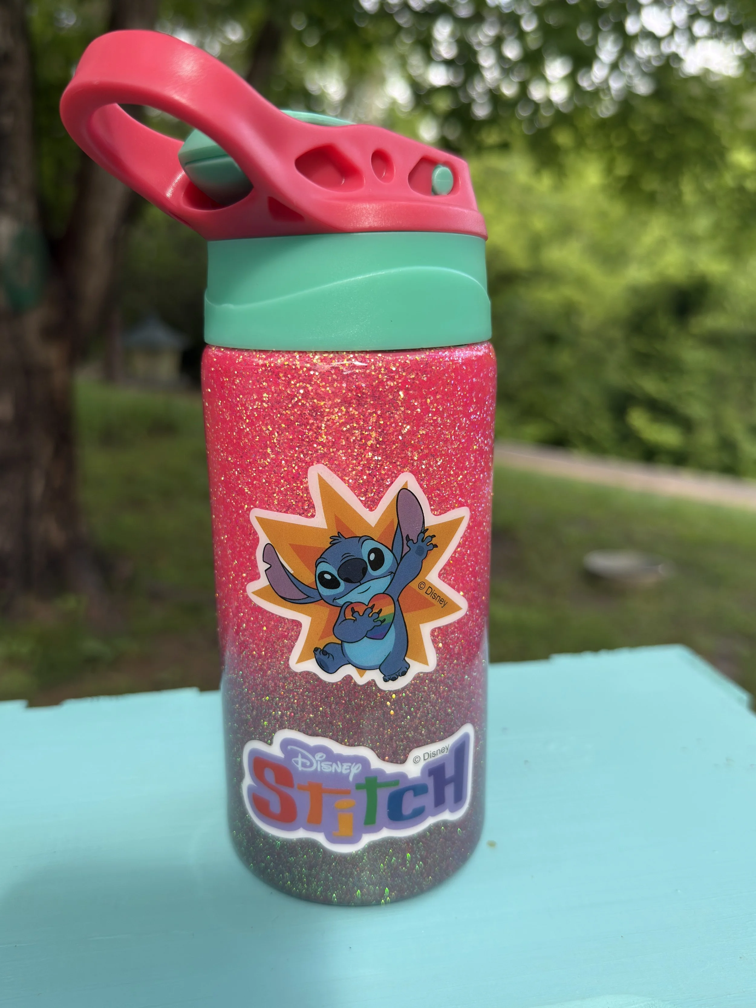 Stitch Water Bottle Pink 1.JPG