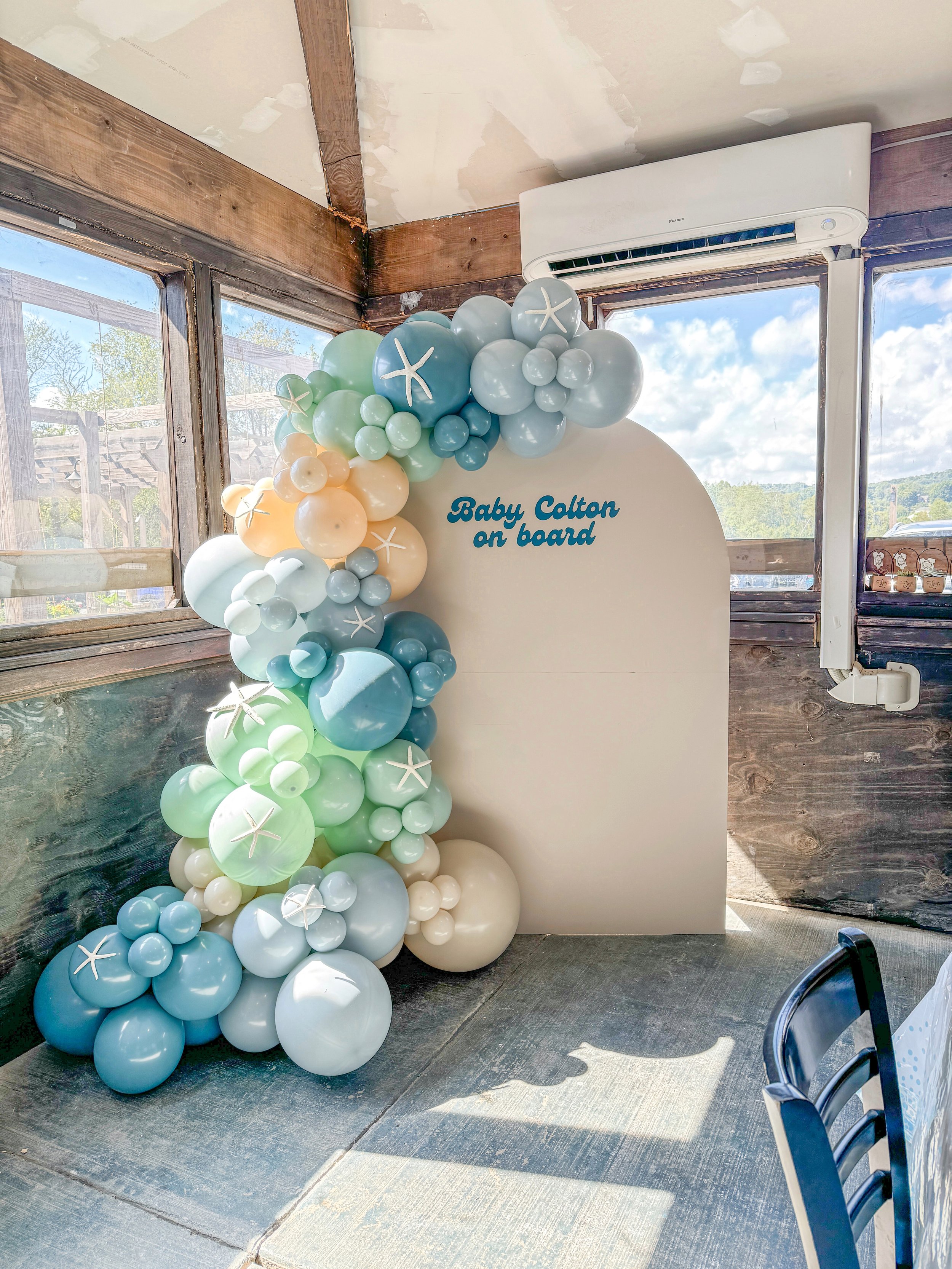 Corporate Event Work Social Balloon Backdrop Balloon Stand Charlotte, North Carolina