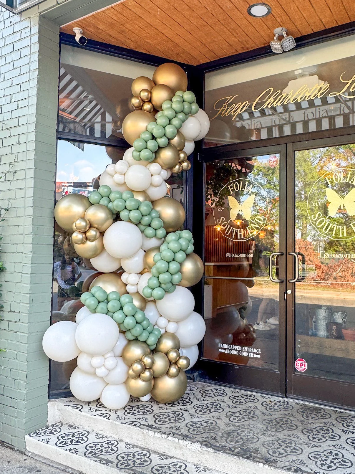 Corporate Event Work Social Balloon Backdrop Balloon Stand Charlotte, North Carolina