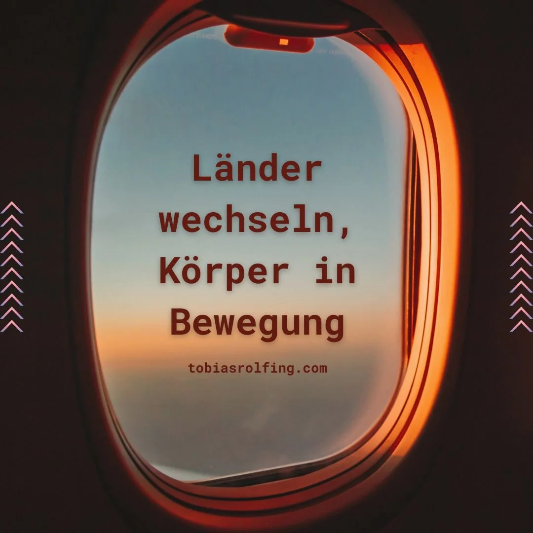Länder wechseln, Körper in Bewegung