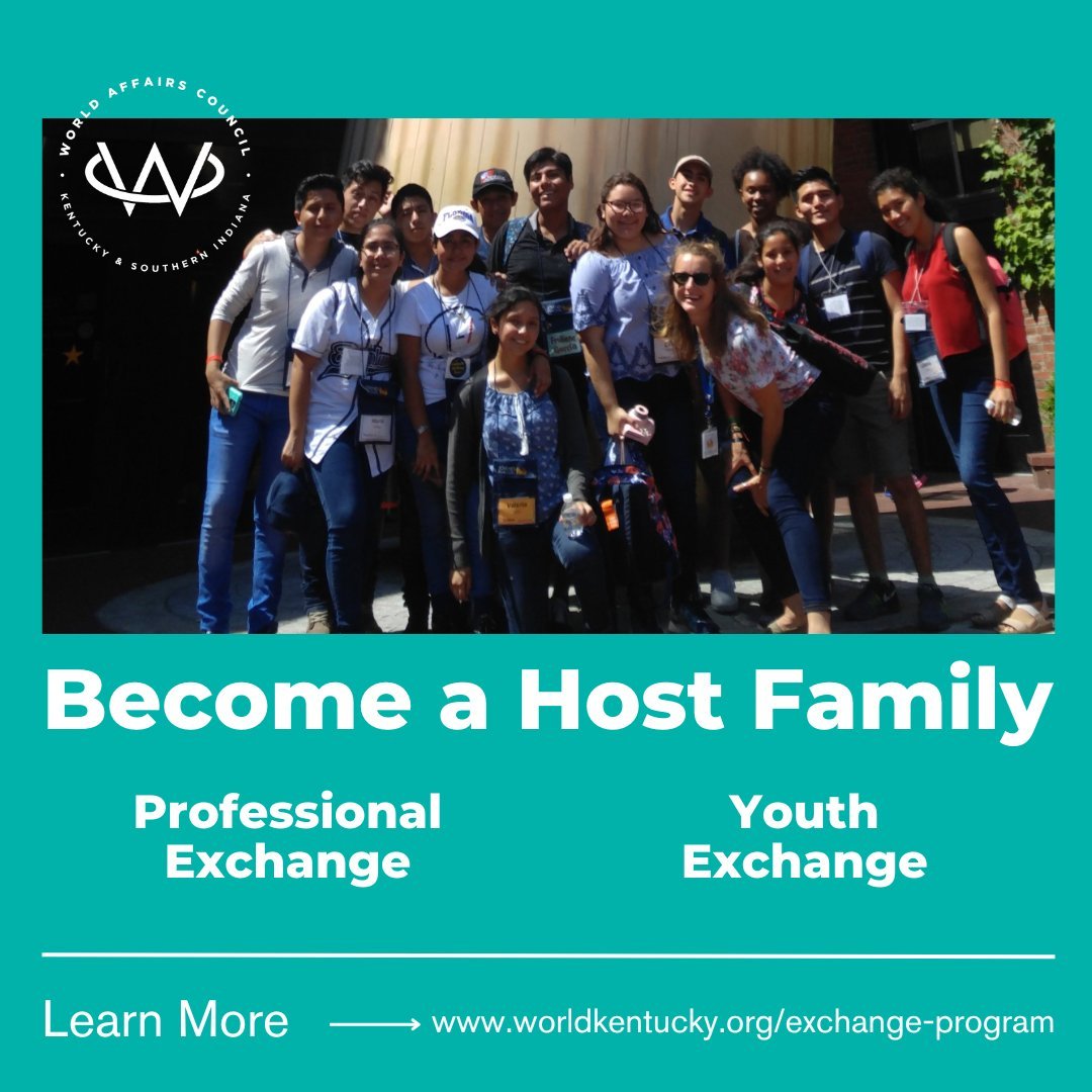 From hosting a dinner to helping drive guests around, we offer plenty of opportunities to make new connections with so many interesting international guests from around the world. 

Learn more about our Exchange Programs and how you can get  involved