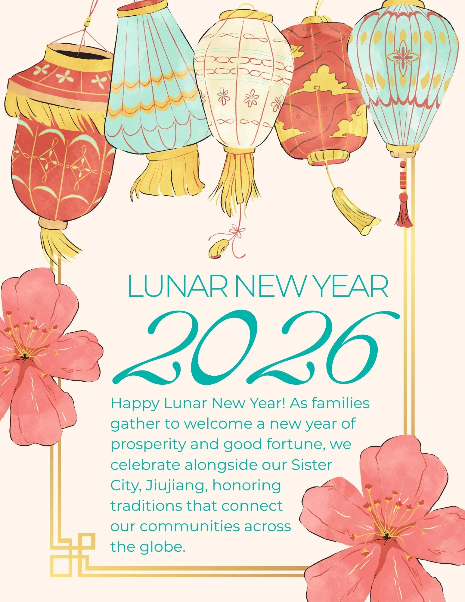 Lunar New Year, also known as the Spring Festival, is the most important holiday in China. It marks the beginning of the lunar calendar and is a time for family reunions, festive meals, and traditions that symbolize luck, renewal, and prosperity. In 