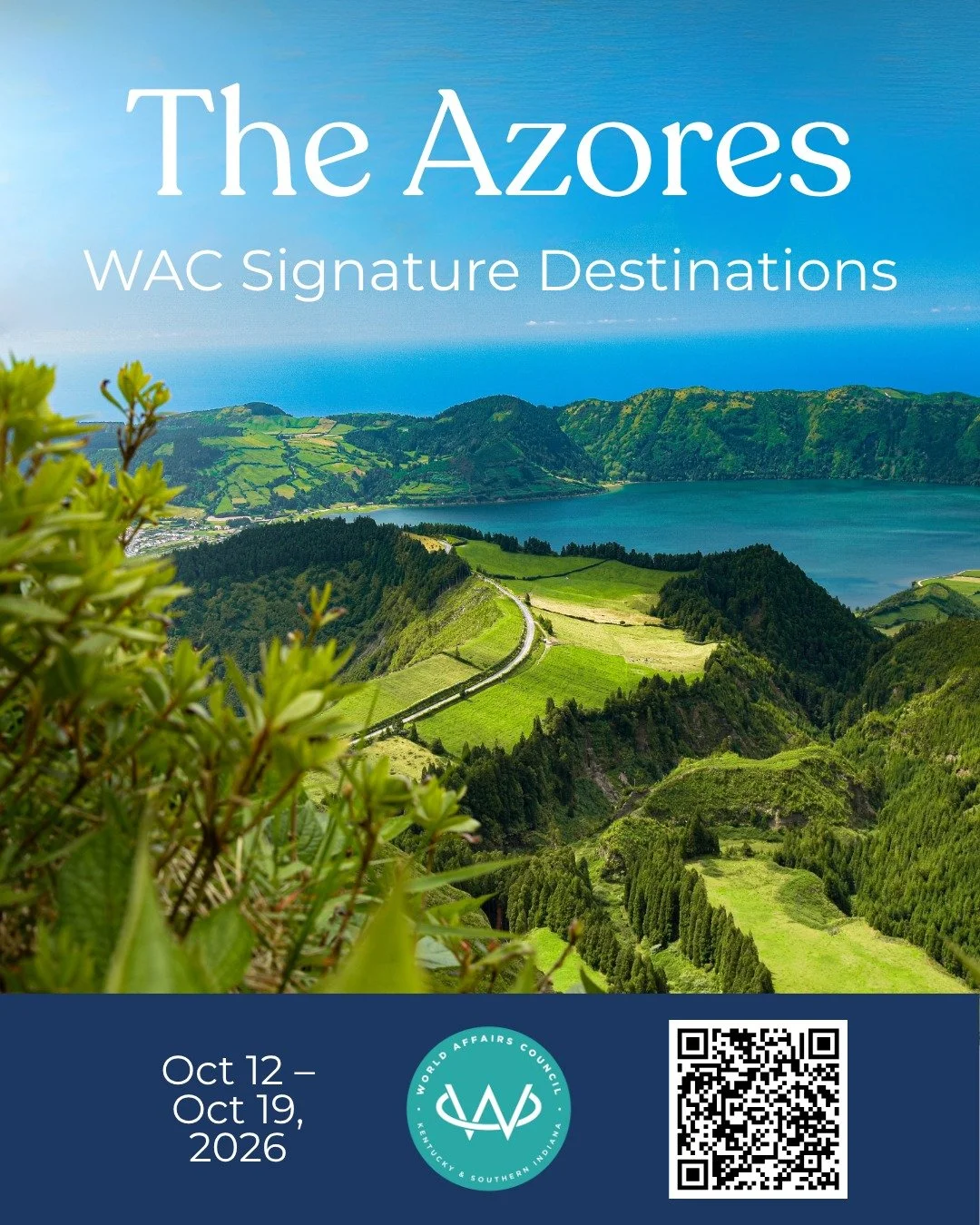 Far out in the Atlantic, where volcanic peaks rise above the clouds and emerald landscapes stretch to the sea, lies one of Europe&rsquo;s best-kept secrets&mdash;the Azores.

This is a place where you hike along crater lakes, soak in thermal springs,