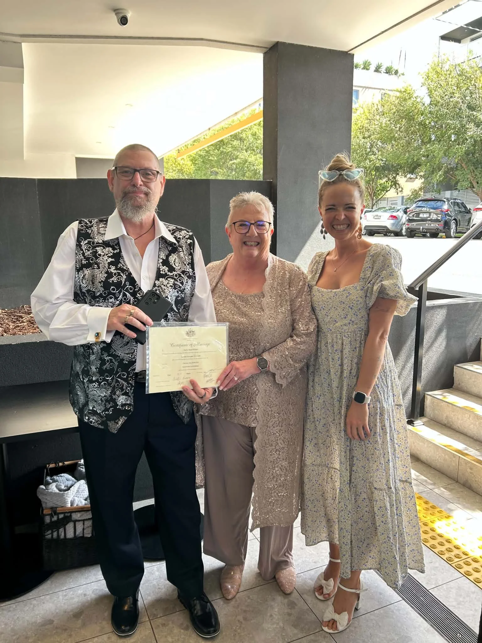 Older Couple wedding celebrant 