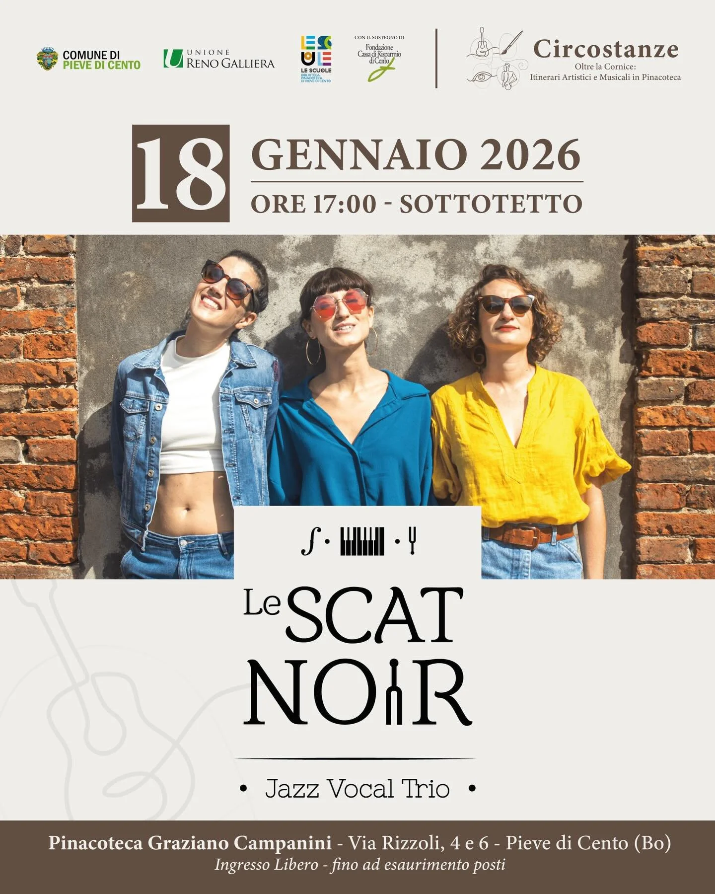 Le Scat sono tornateeeee!!! 
Ci vediamo domani alla @pinacoteca.lescuoledipieve