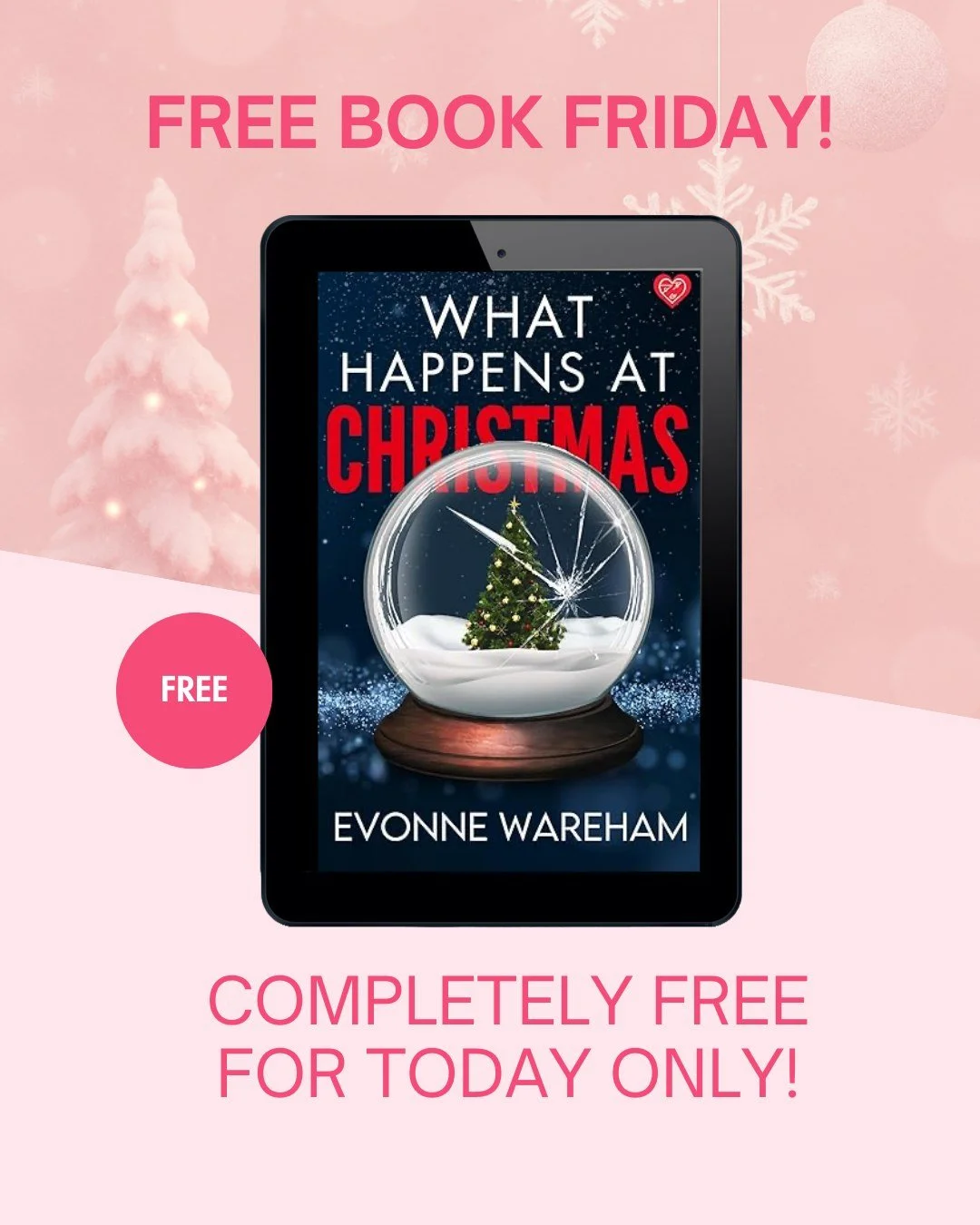 🎄 FREE today only!
For everyone who counts Die Hard as a Christmas classic, this is your next festive read: snow, danger, and a spark hotter than any Nakatomi explosion.

✨ Download What Happens at Christmas free today only!
https://geni.us/happens-
