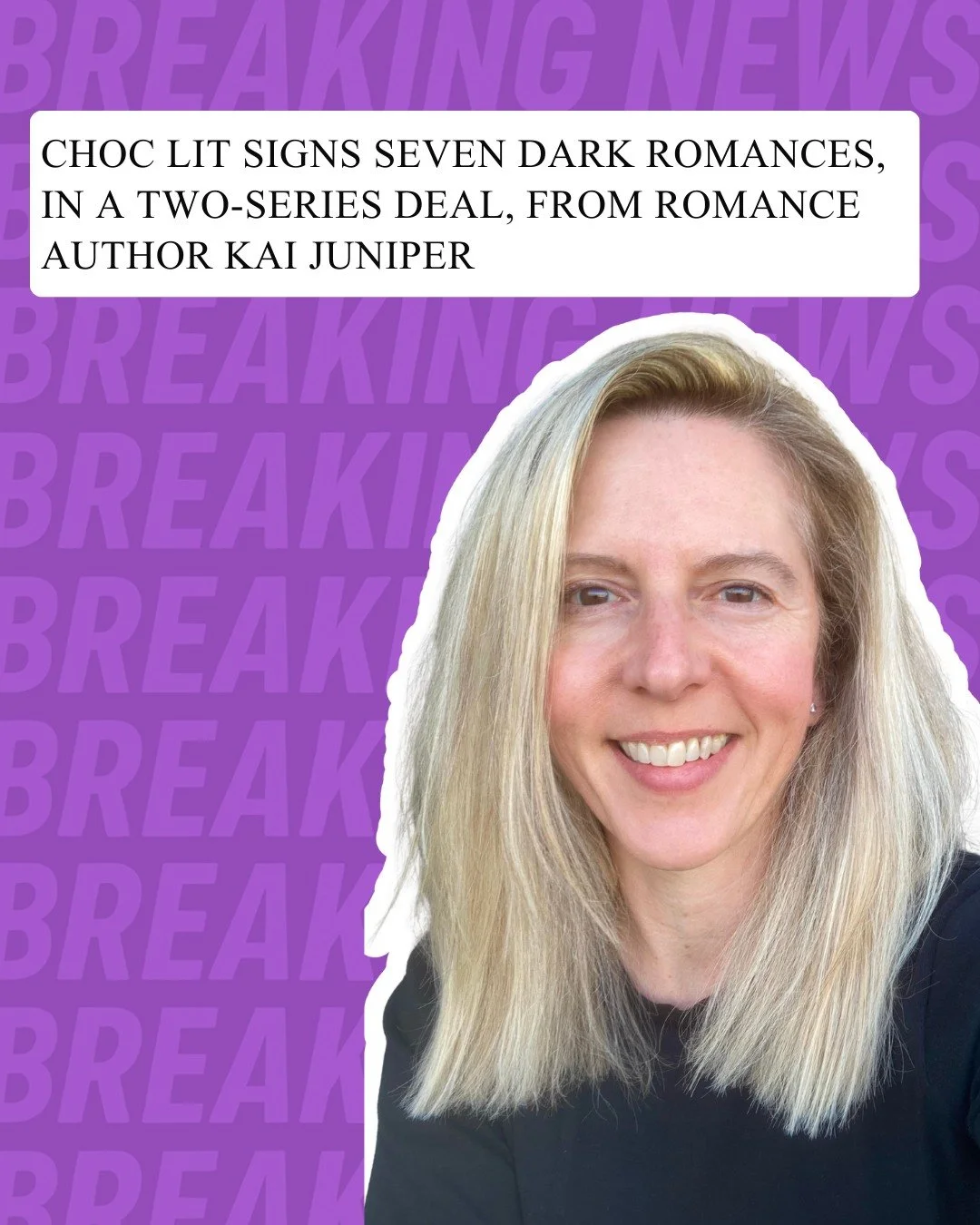 🖤 Calling all dark romance readers, listen up 🖤
We&rsquo;ve got seriously addictive book deal news.
Enemies to lovers. High-stakes secrets. All the angst.
We are thrilled to welcome Kai Juniper with seven dark romances across two binge-worthy serie