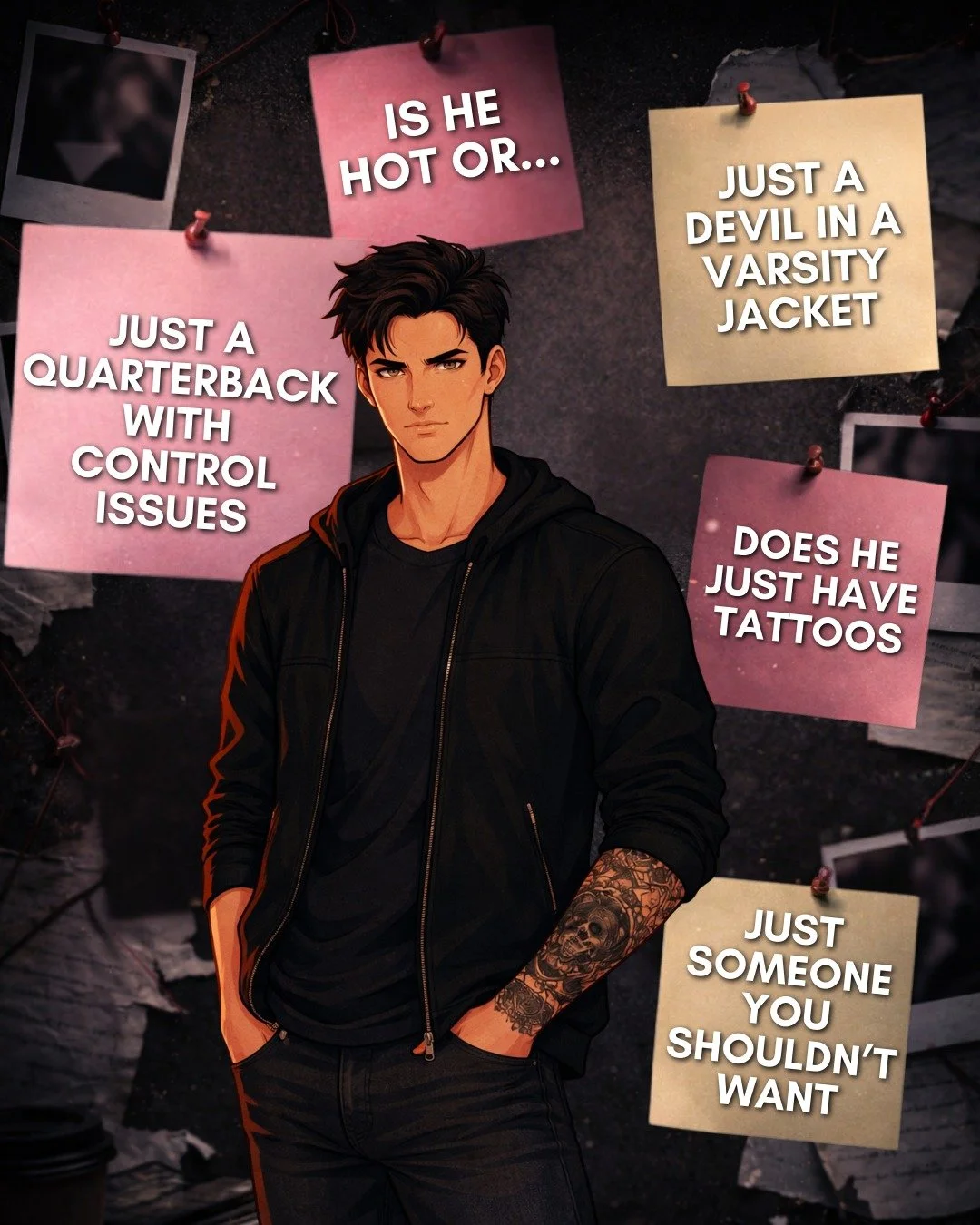 Is he hot&hellip; or just dangerously morally grey? 👀

📖 RUTHLESS HEART by Eve L. Mitchell (link in bio)

📚 Available on Kindle Unlimited 

🖤 Enemies-to-lovers
👀 Star Quarterback
🖤 Sports romance
👀 Campus God
🖤 Bully romance
👀 Touch Her and 