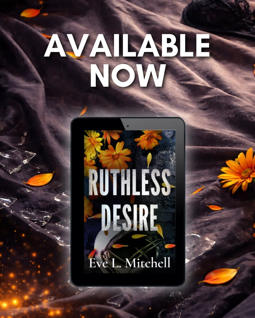 IT&rsquo;S HERE! 🎉
RUTHLESS DESIRE by Eve L. Mitchell is out now!🔥
Dark, addictive, and morally grey, the college romance you won&rsquo;t be able to put down.

📚 RUTHLESS DESIRE by Eve L. Mitchell (link in bio)
🔗 Available on Kindle Unlimited 

?