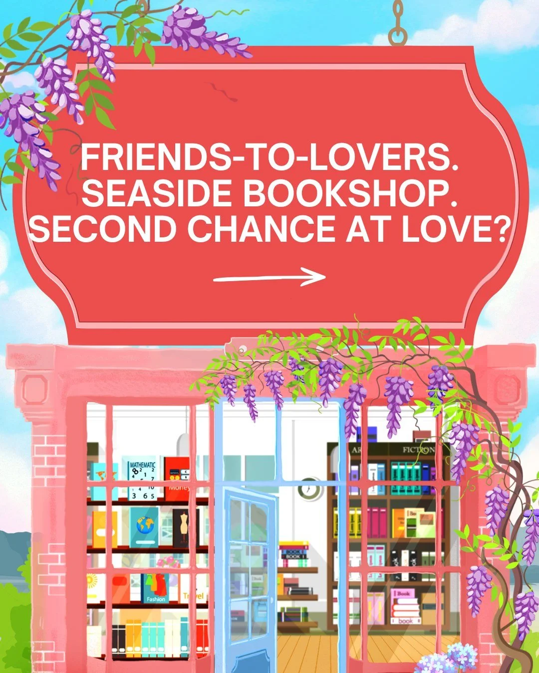 Escape to Castle Cove for cosy bookshop vibes, second chances and a slow-burn romance you will not want to miss.

📖 A NEW START AT THE HAPPILY EVER AFTER BOOKSHOP by Emma Bennet
👉 Available for pre-order now! 

❤️ Small-town romance
❤️ Single mum /