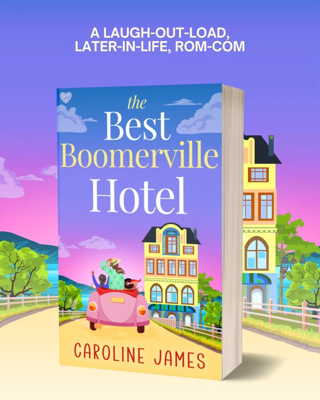 New adventure. New friendships. Maybe even new love&hellip;

📖 The Best Boomerville Hotel by Caroline James
📚 Available on Kindle Unlimited

🩷 Later-in-life romance
🔥 Laugh-out-loud rom-com
🩷 Second chances
🔥 Lake district escape
🩷 Found famil