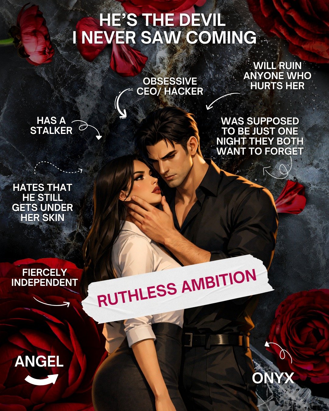 He&rsquo;ll destroy anyone who goes after her&hellip; 😈

📖 RUTHLESS AMBITION by Eve L. Mitchell
👉 Link in bio
📚 Available on Kindle Unlimited 

🖤 Enemies to lovers
🔥 Touch her and d!e (literally)
🖤 Morally grey hero
🔥 Workplace rivals
🖤 Anti