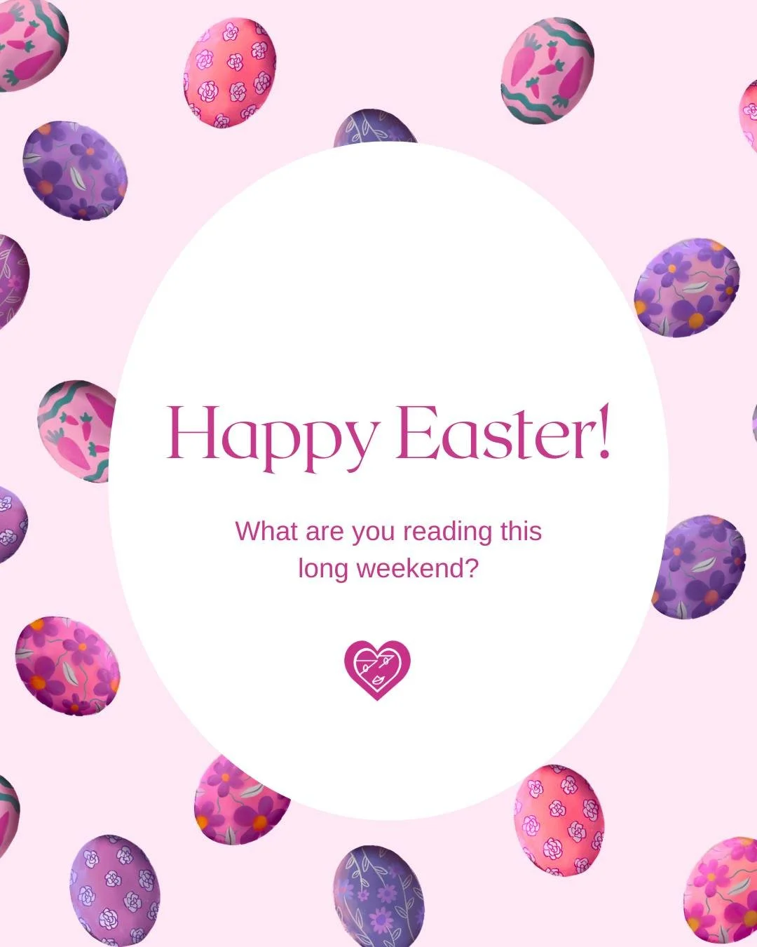 🐣 Happy Easter! 
What are you reading this long weekend? 📚

Let us know your current read in the comments 👇

#happyeaster #romancereads #readingcommunity #longweekendreads
