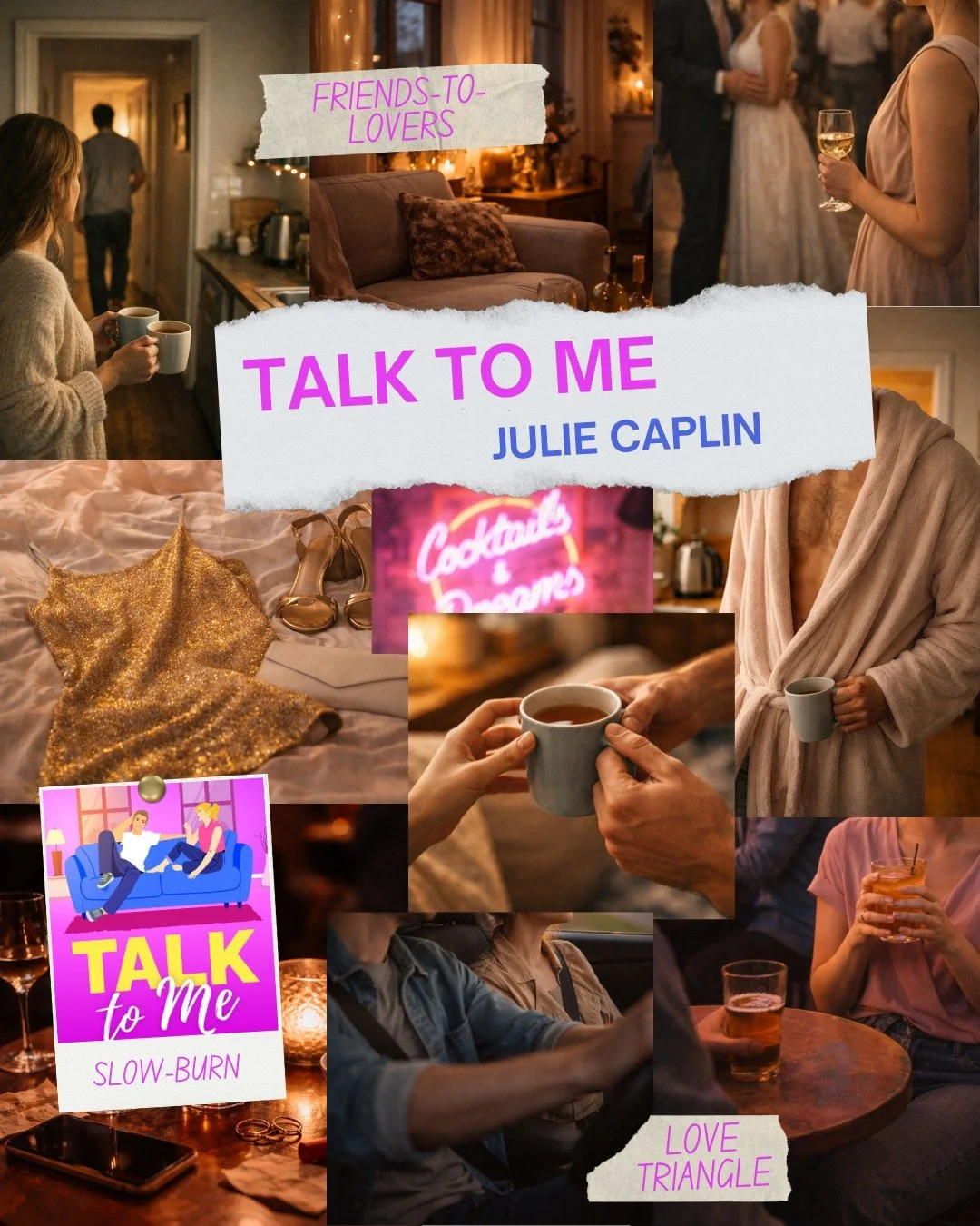 If this is your vibe&hellip; you&rsquo;re ready to fall hard 💛

📖 TALK TO ME by Julie Caplin
📚 Available on Kindle Unlimited 

🩷 Friends-to-lovers
✨ Slow-burn
🩷 Love triangle
✨ Second-chance romance

#talktome #juliecaplin #friendstolovers #slow