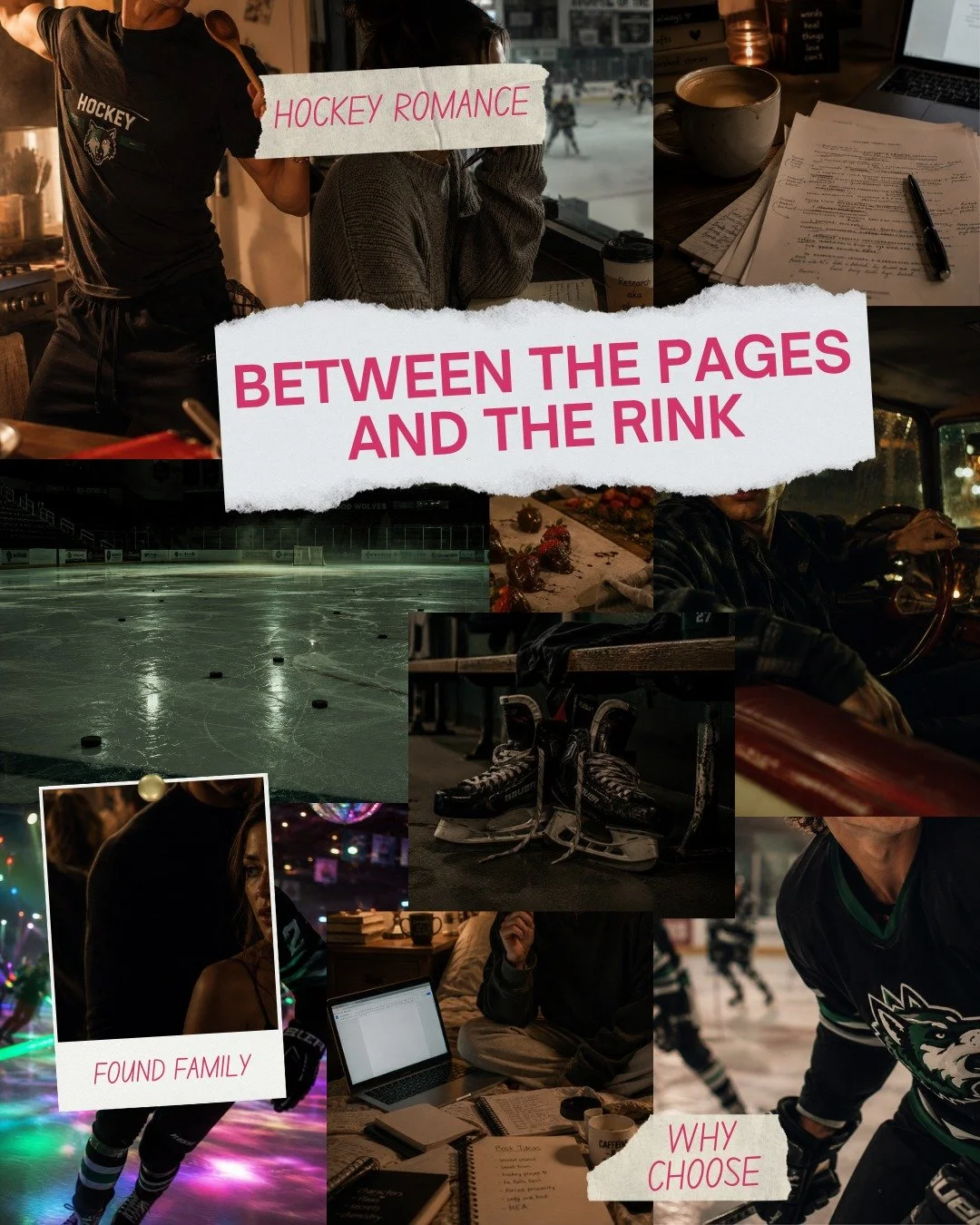 If this is your vibe . . . you&rsquo;re going to fall HARD 🏒

📖 BETWEEN THE PAGES AND THE RINK by Meadow Thompson
👉 Link in bio
📚 Available on Kindle Unlimited 

🩷 MFM Why Choose
🏒 Ice Hockey Players x Writer
🩷 Friends-to-Lovers
🏒 Golden Retr