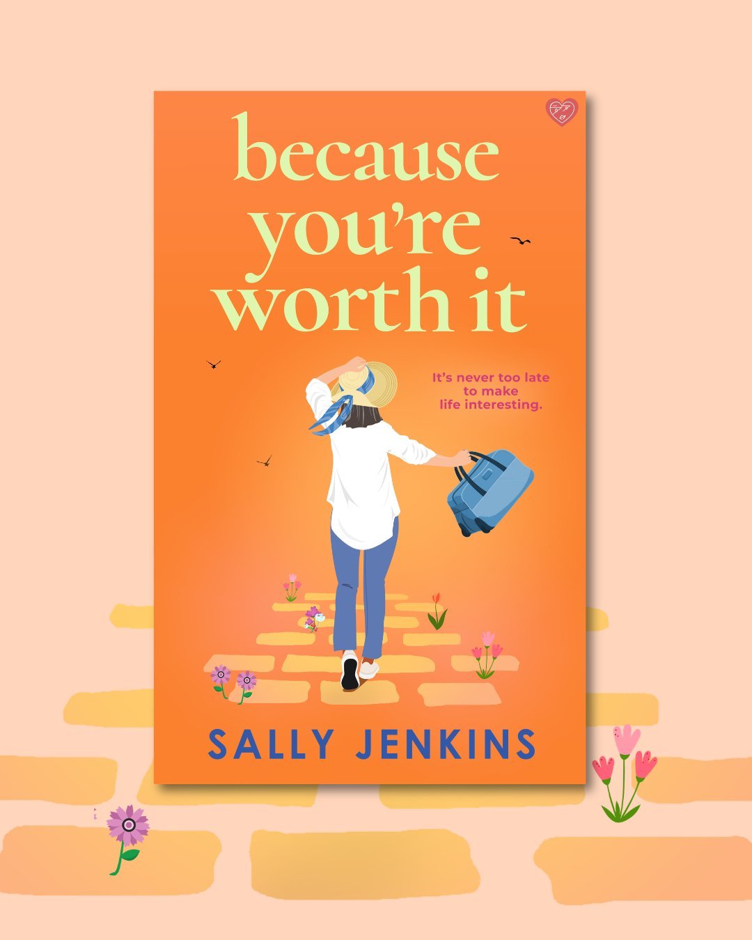 🎉 PUB DAY IS HERE! 
A heartwarming, uplifting later-in-life romance about grief, second chances and rediscovering love when you least expect it. 

💛 A story of self-worth
🌸 New beginnings
💛 And finding happiness again

📖 Because You&rsquo;re Wor