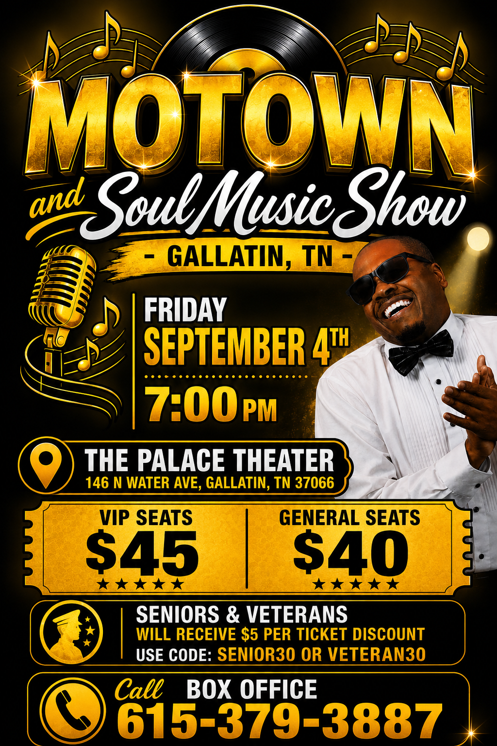 Motown & Soul Music Show - Ft. Dre Hilton