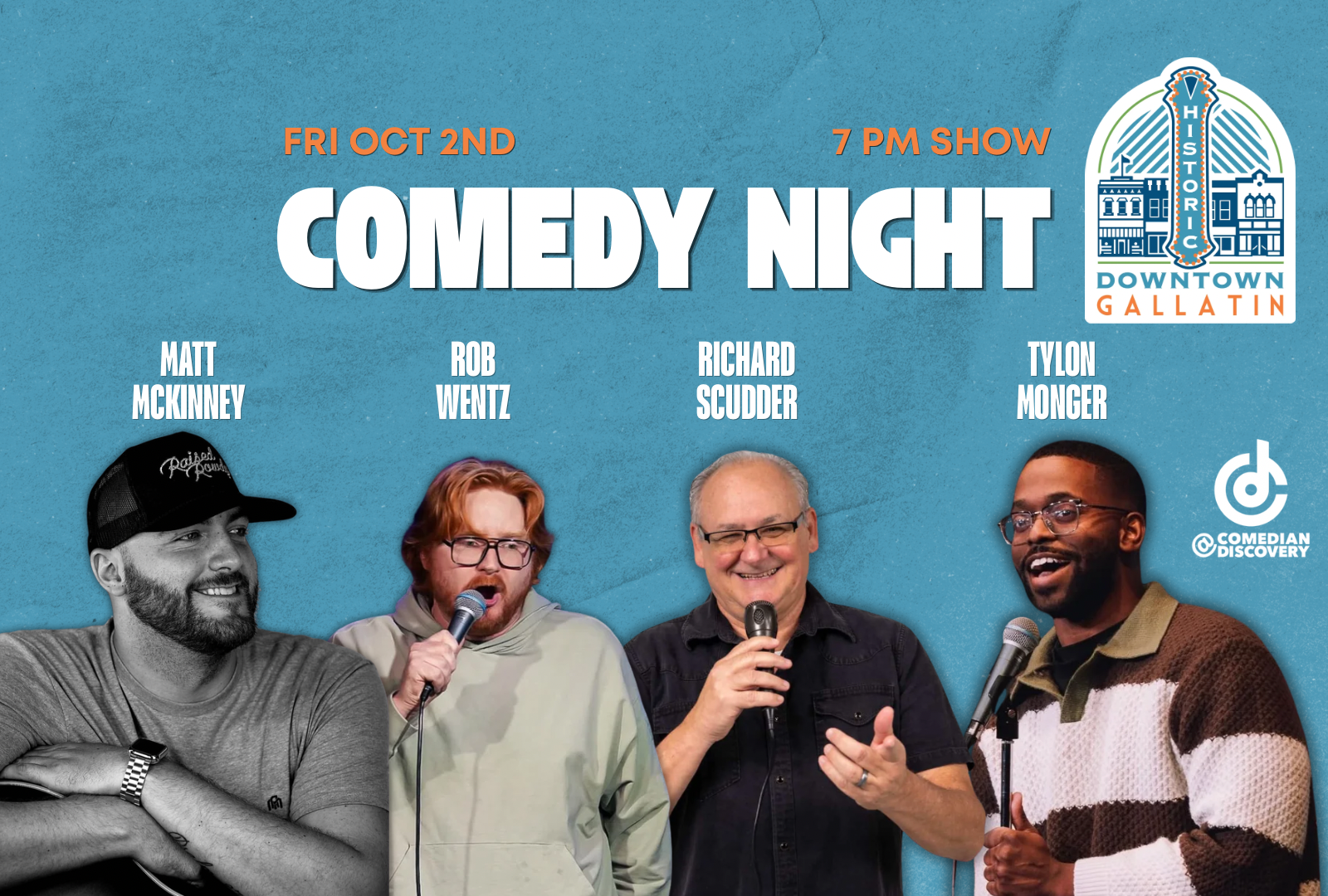 Comedy night @ The Palace Theater