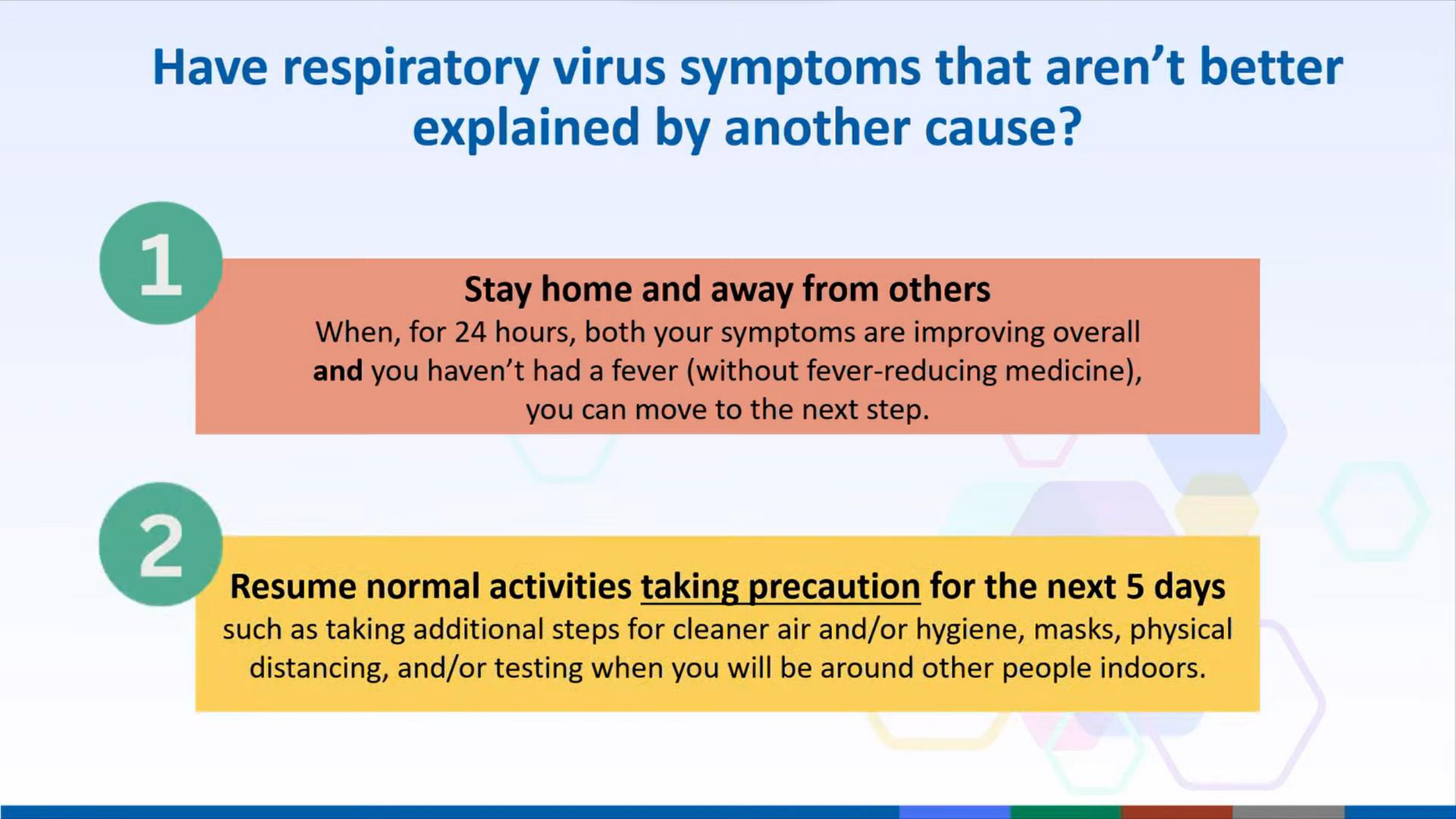 Respiratory Virus Guidance — Quinnipiack Valley Health District